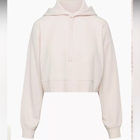 Aritzia Sunday Best Baby Waffle Relaxed Hoodie - Picture 3 of 6